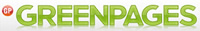 the green pages  logo and link