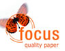 focus quality paper logo and link